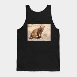 African Lion Cub After Feeding, Serengeti, Tanzania Tank Top